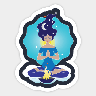 Spiritual Lady Sticker